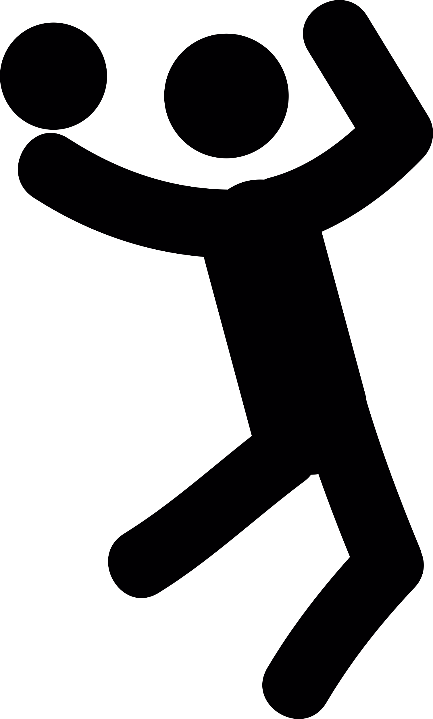 Man Playing Volleyball Sketch Drawing Svg Free Vectors
